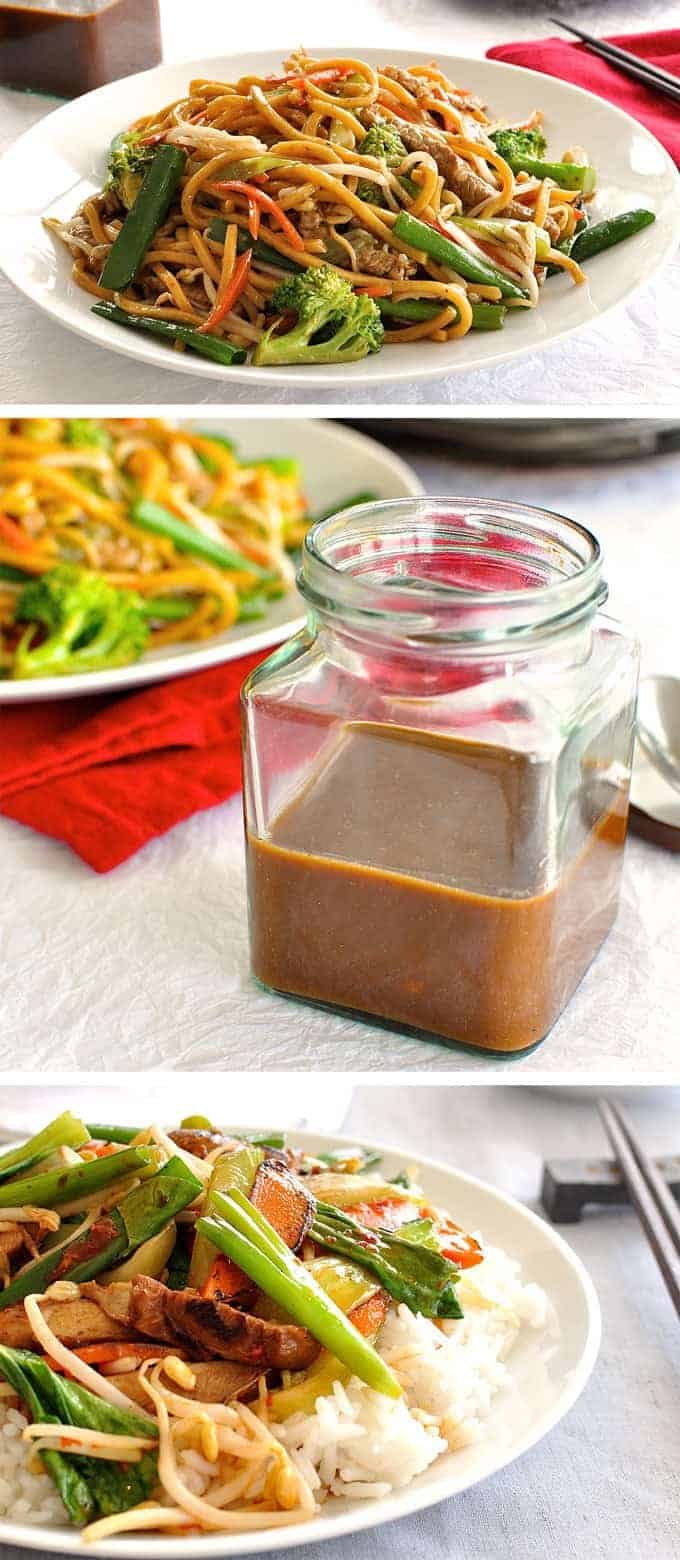 Restaurant Secret: Real Chinese All Purpose Stir Fry Sauce you can make in 2 minutes and store in the fridge for when you need it.