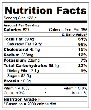 Brownie Cookie Sandwich Peanut Butter Frosting Nutrition_large