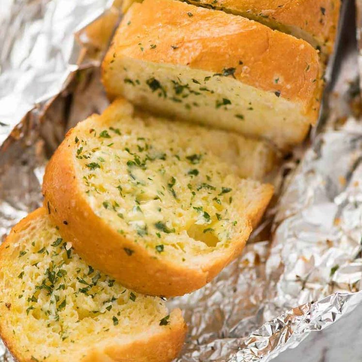 Better than Pizza Hut! For a truly religious Garlic Bread experience, skip the artisan bread and use a basic French stick. And no skimping on butter! recipetineats.com