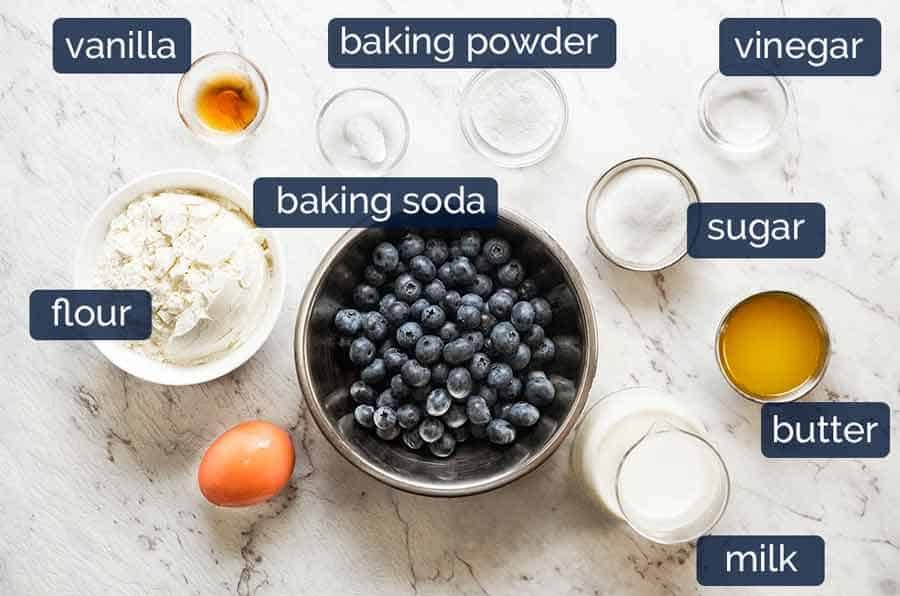 How do you make Fluffy Blueberry Pancakes?