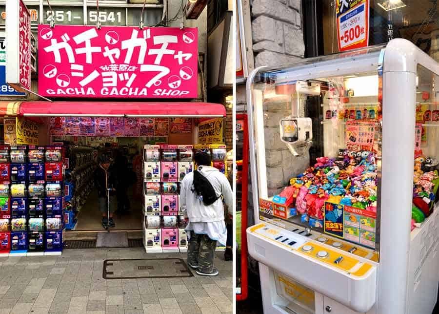 Akihabara novelty shops