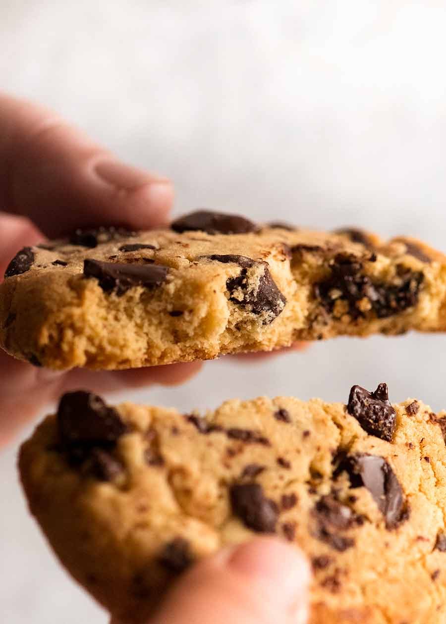 Showing inside of Byron Bay Chocolate Chip Cookies