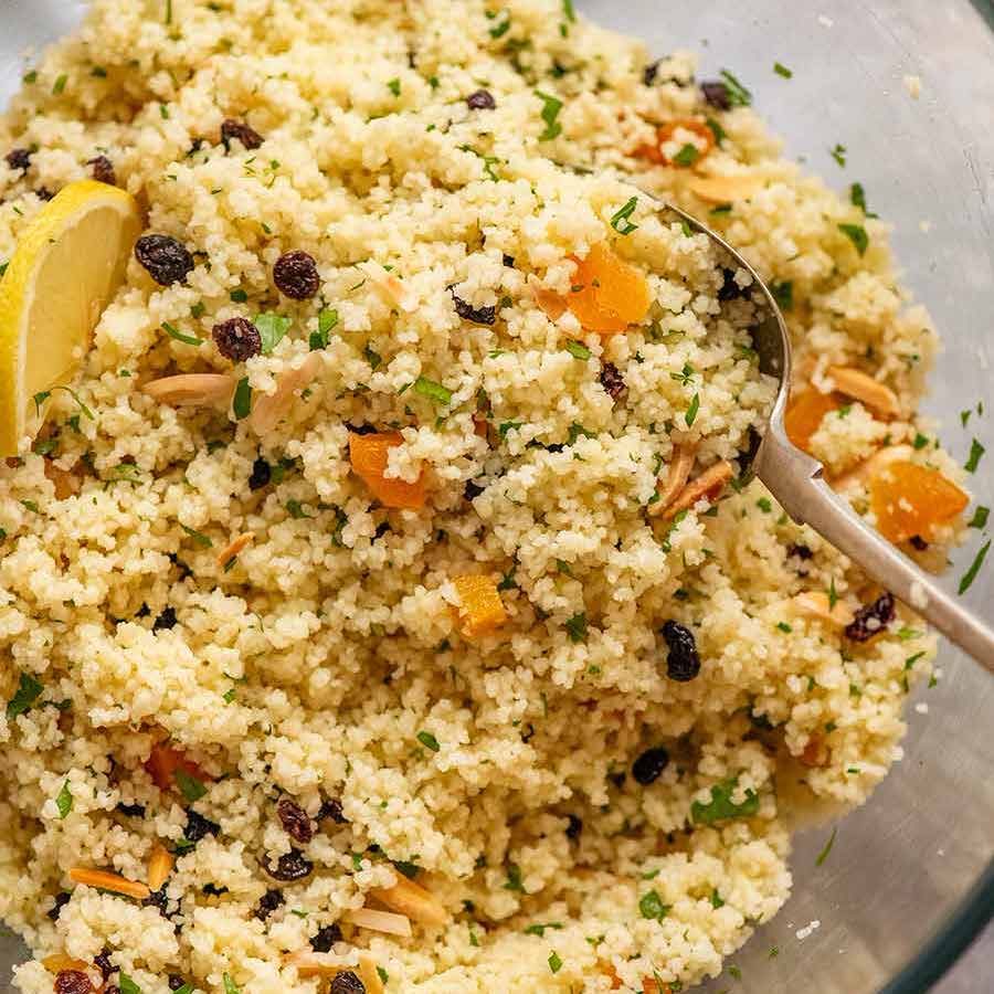 Fruit and Nut Moroccan Couscous