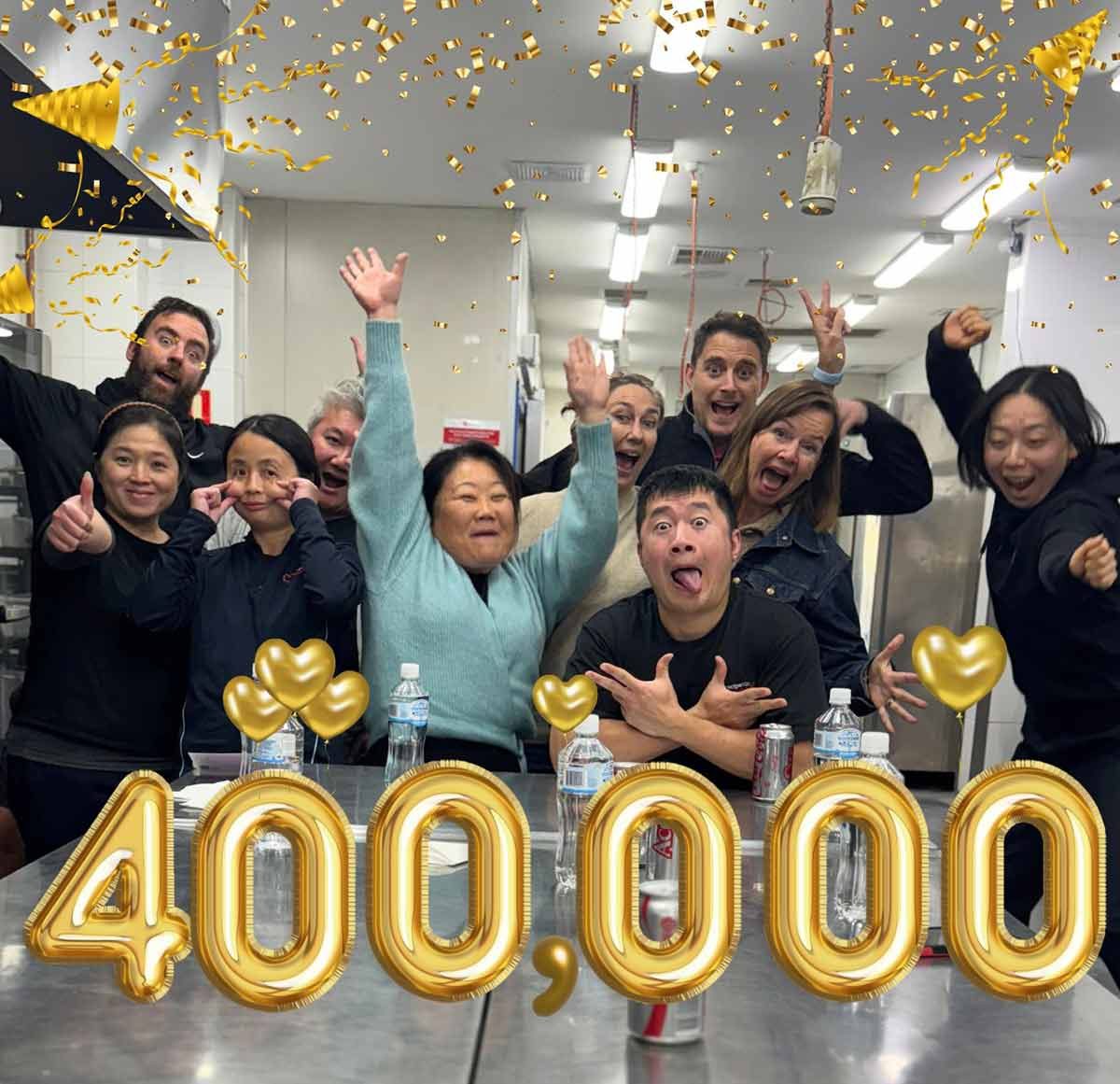 RTM 400000 celebration