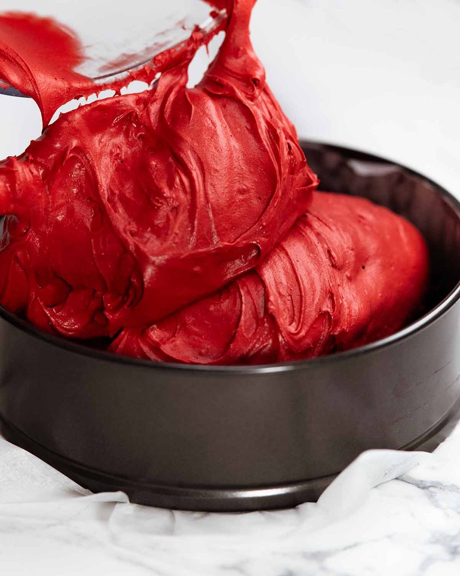 Red velvet cheesecake