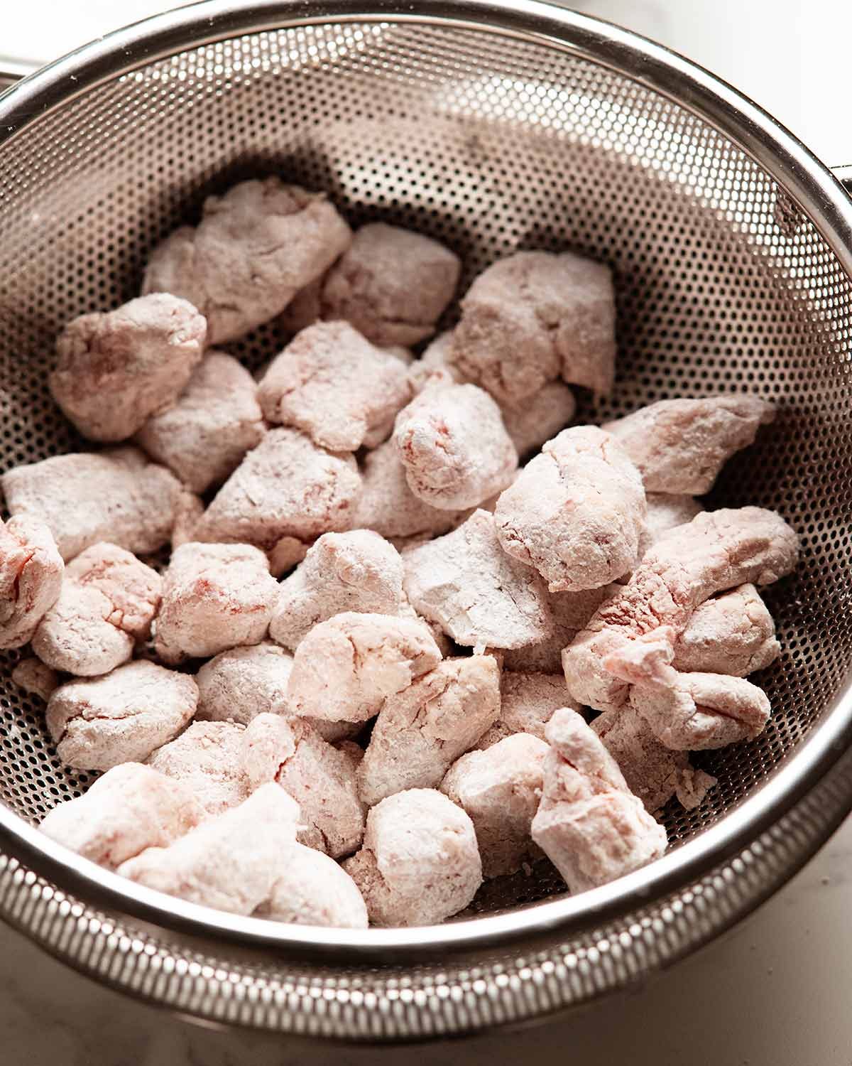 Crispy Thai Pork Bites with Sweet Chilli Sauce