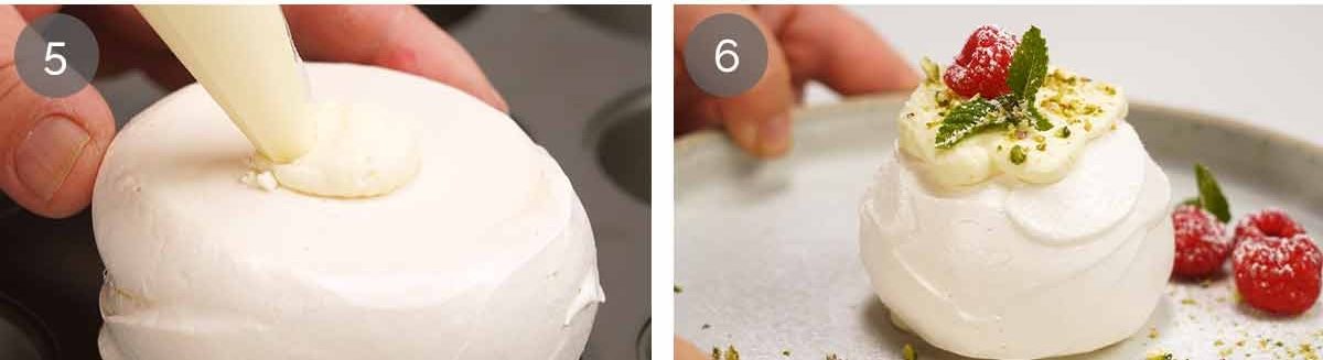 How to make Pavlova Bombs