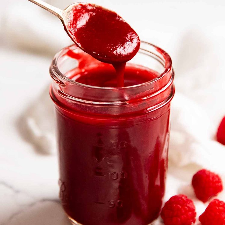 Raspberry coulis