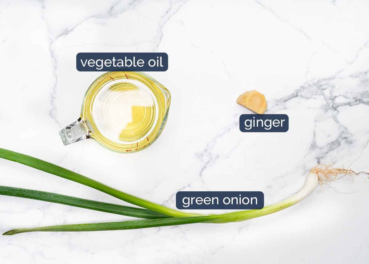 Easy Chilli Crisp ingredients