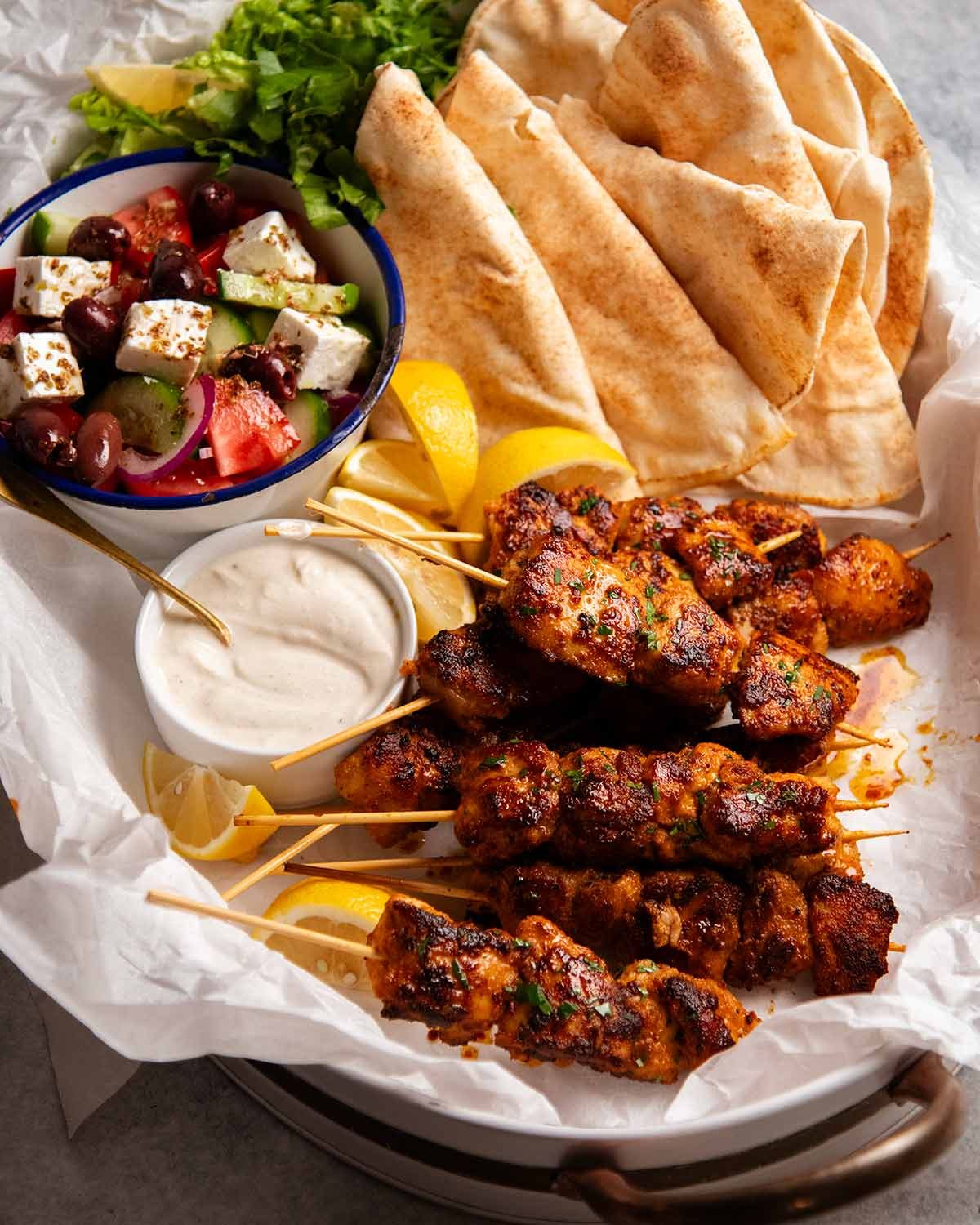 Kebab Shop Chicken Skewers