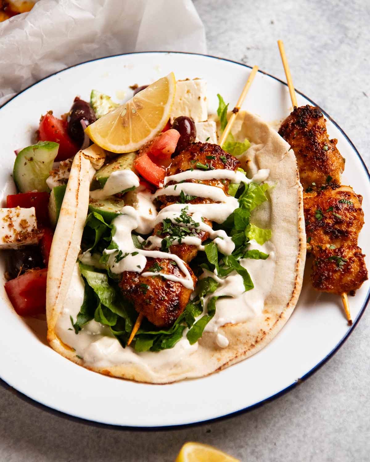 Kebab Shop Chicken Skewers