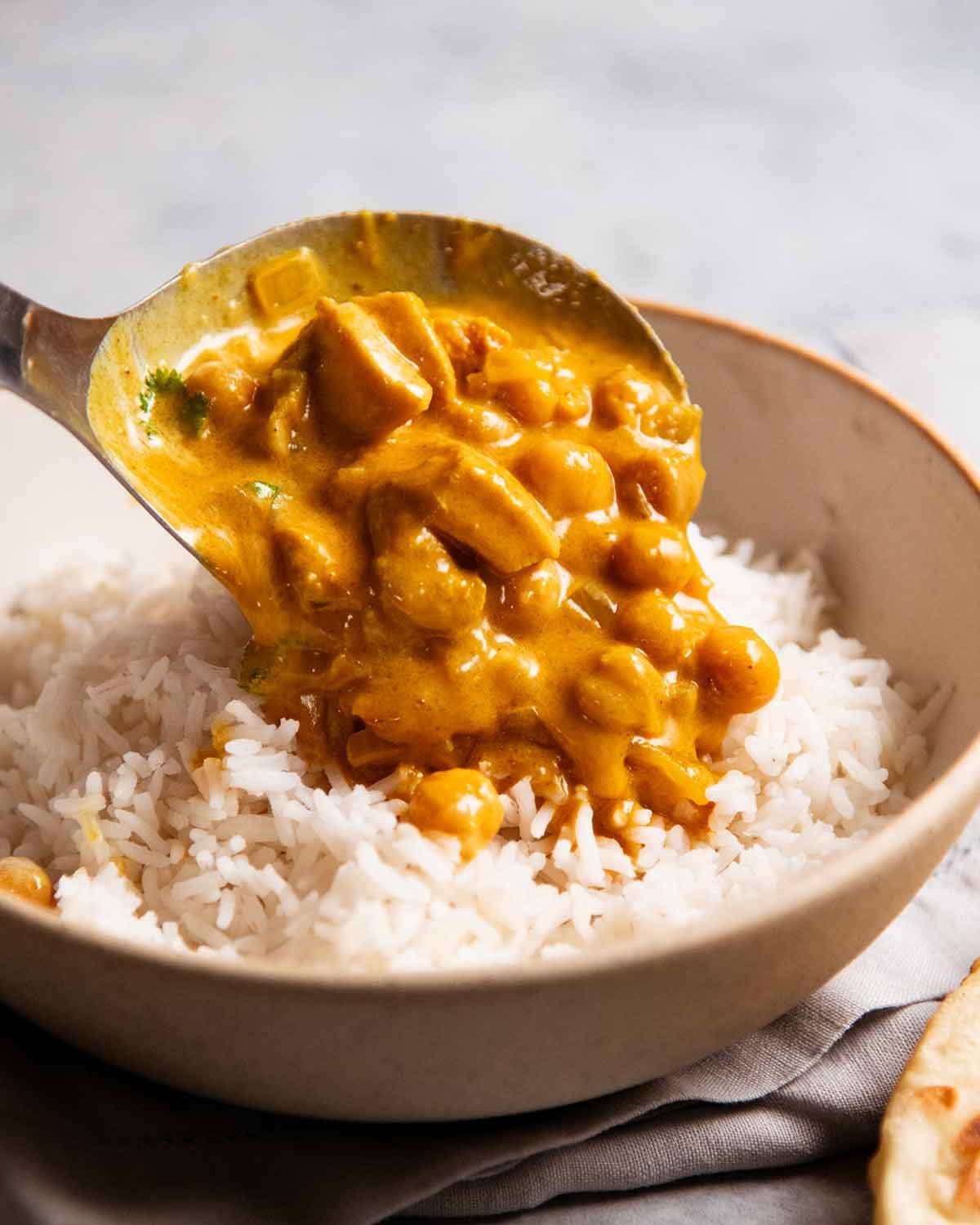 Coconut Chicken Curry - quick and easy