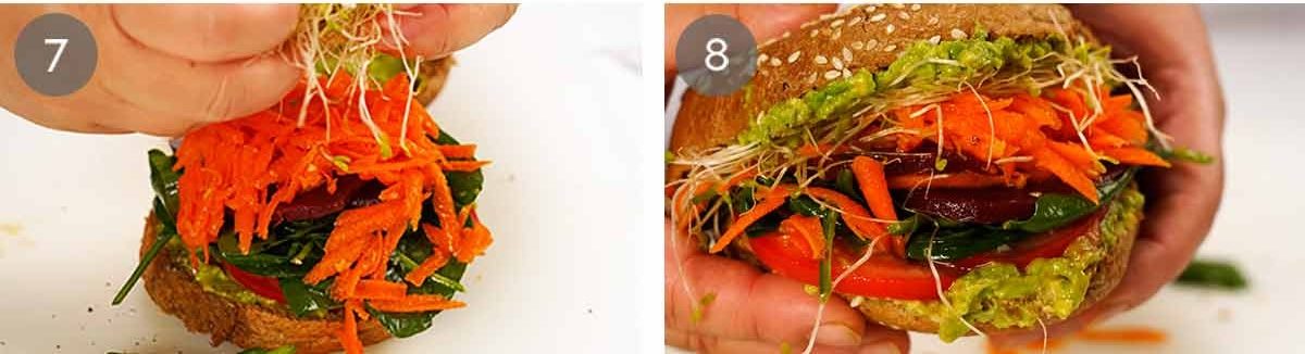 How to make Nagi's Salad Sandwich