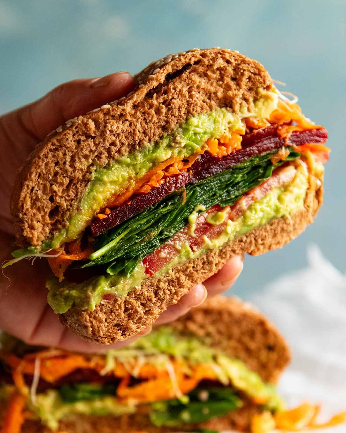 Nagi's Salad Sandwich